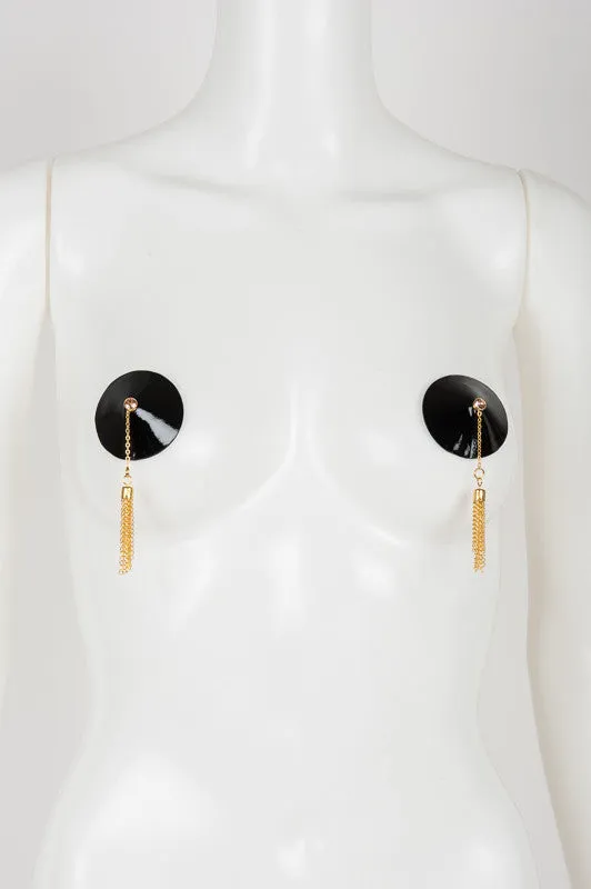 fr-ulein-kink-n-nette-pasties-leder-kette-swarovski image 1