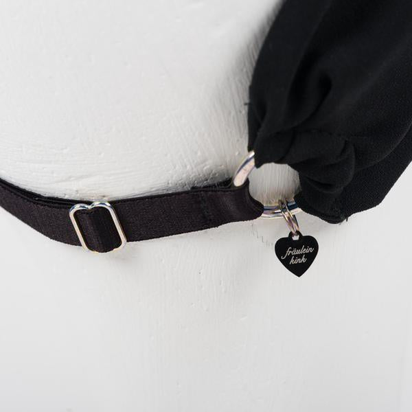 fr-ulein-kink-french-kiss-turban-stirnband-schwarz image 5