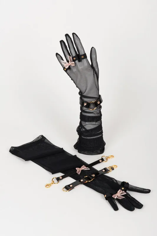 fraulein-kink-lingerie-n-nette-gloves-handschuhe-swarovski image 1