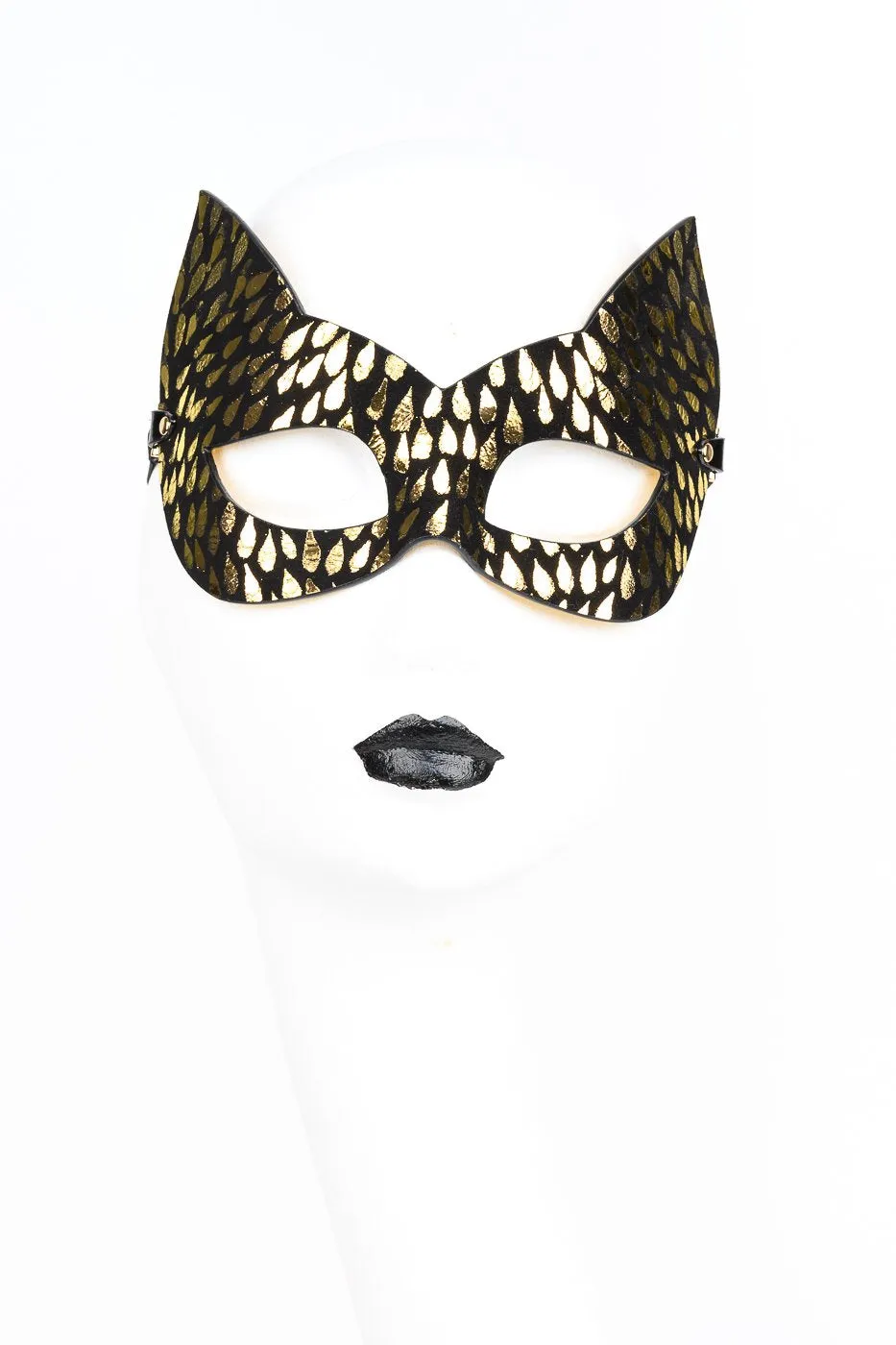 fr-ulein-kink-deluxe-molded-mask-augenmaske-schwarz-gold image 1