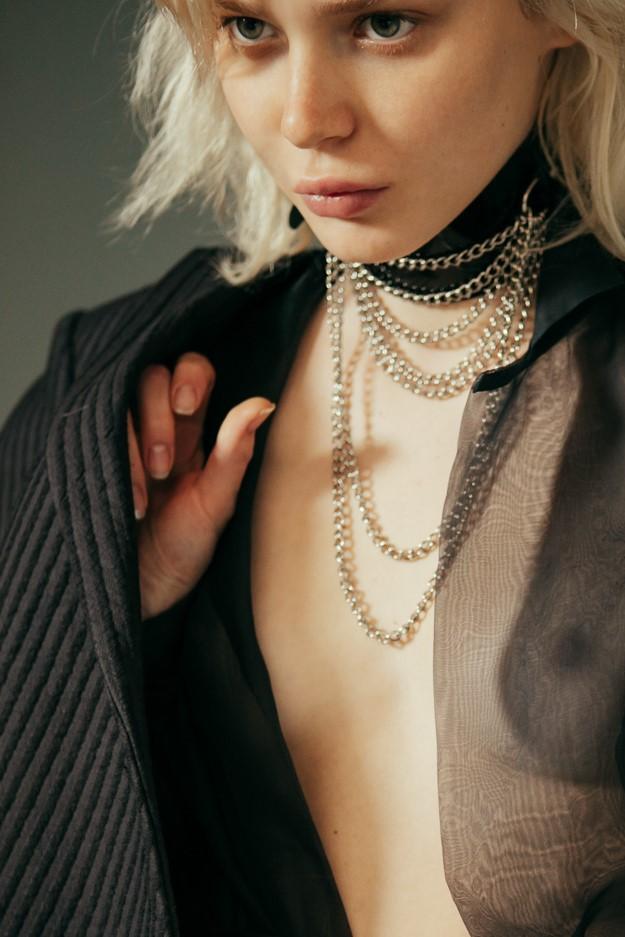 amoreze-maddison-leder-choker-halsband-schwarz-gr-e-s image 2