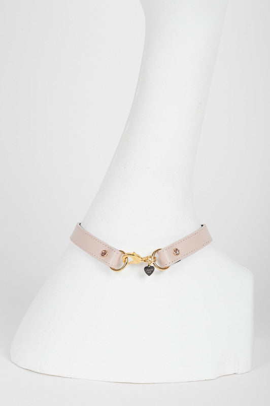 fr-ulein-kink-ch-rie-lead-halsband-leine-rosa-schwarz image 5