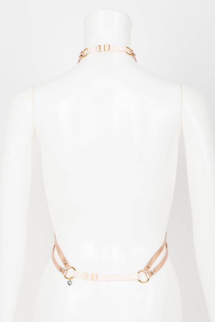 fr-ulein-kink-lolita-harness-rosegold-leder-swarovski image 4
