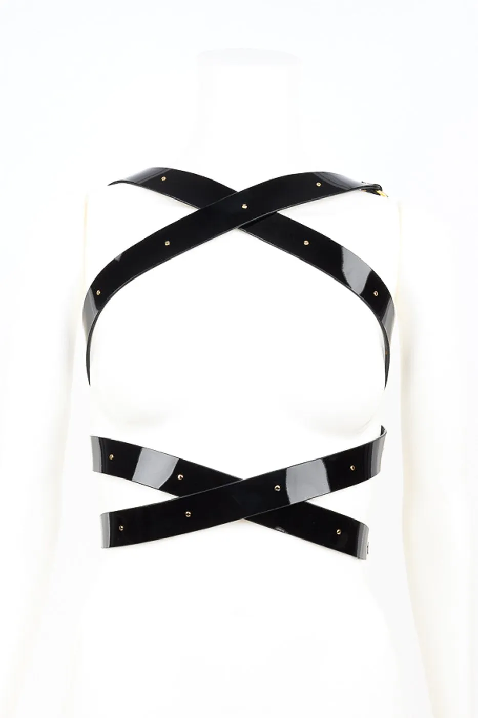 fr-ulein-kink-rica-wrap-harness-lackleder-gr-one image 1