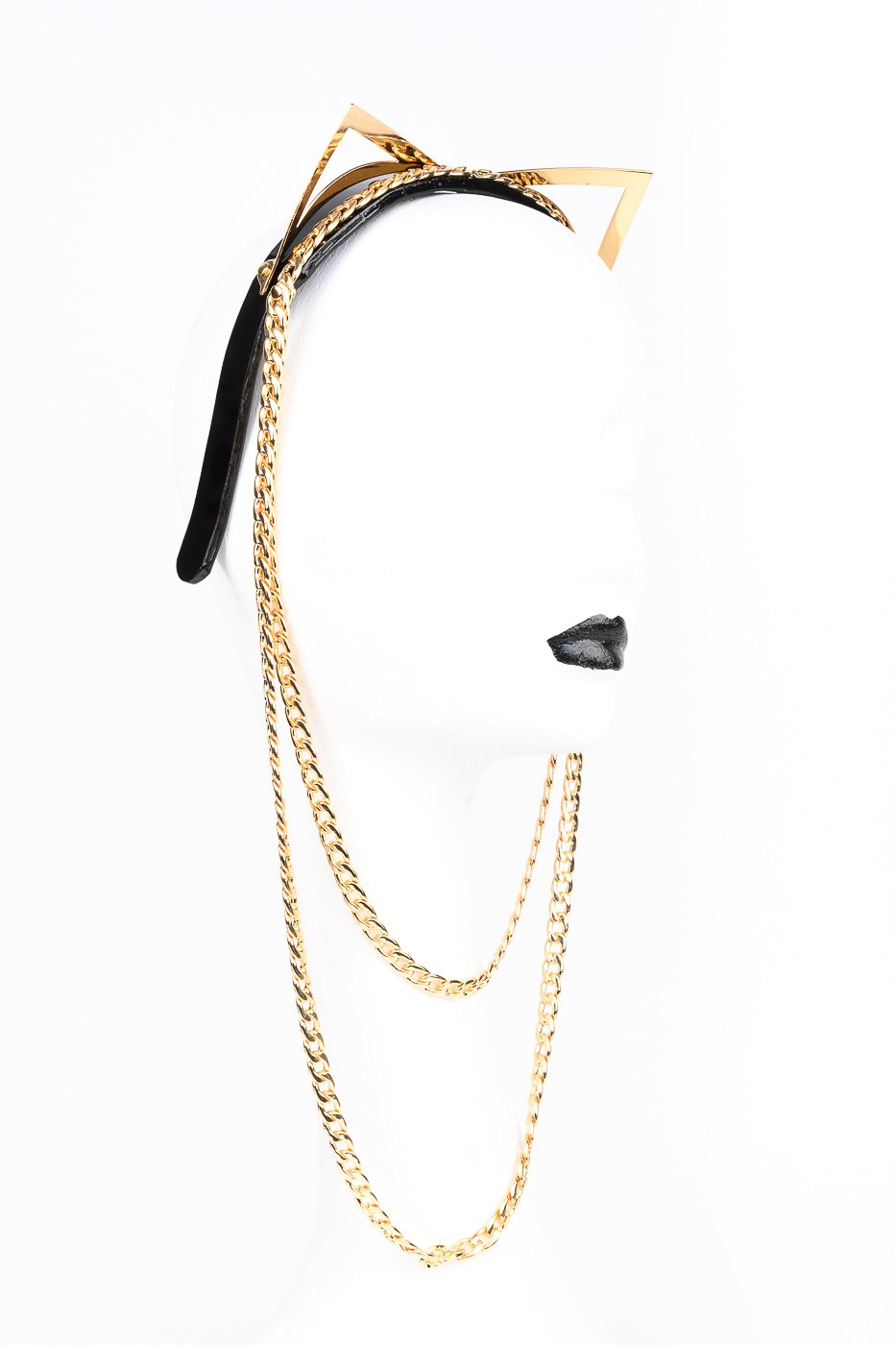 fr-ulein-kink-rica-chain-headband-katzenohren-schwarz image 1