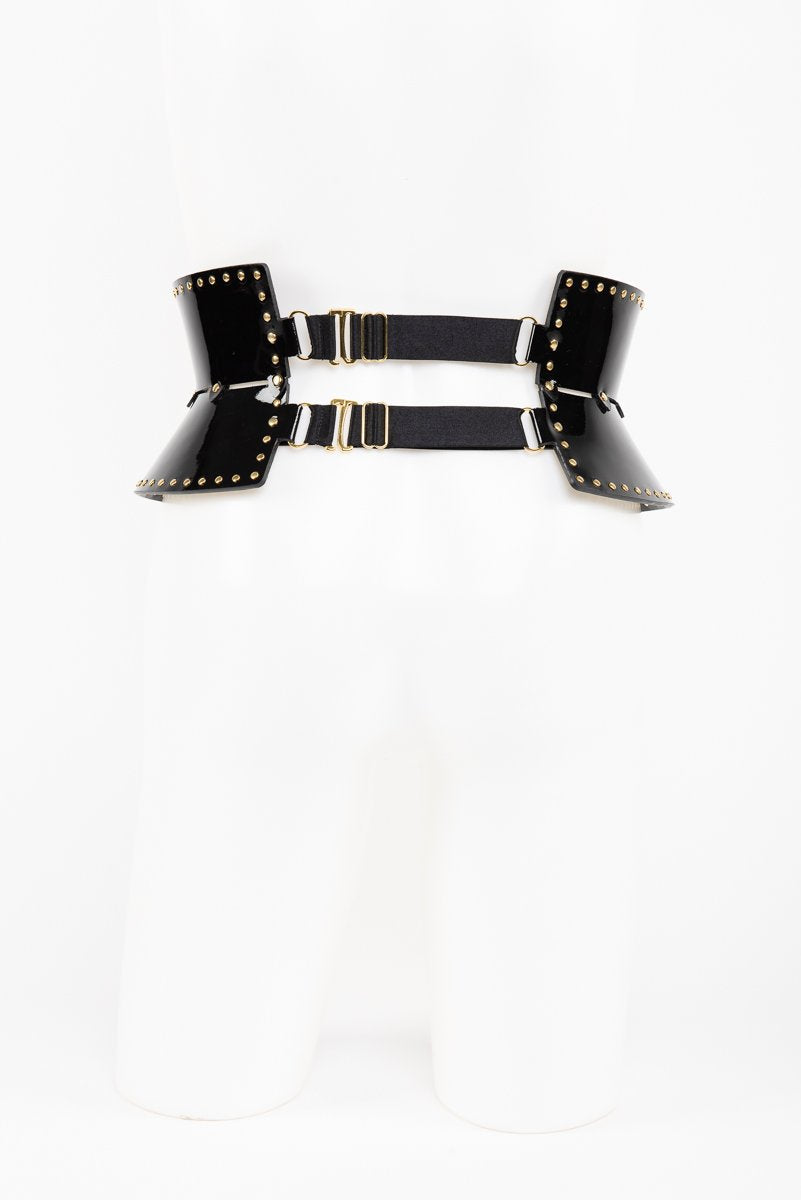 fr-ulein-kink-ricco-waist-belt-tailleng-rtel-gr-e-one-lack-schwarz image 5