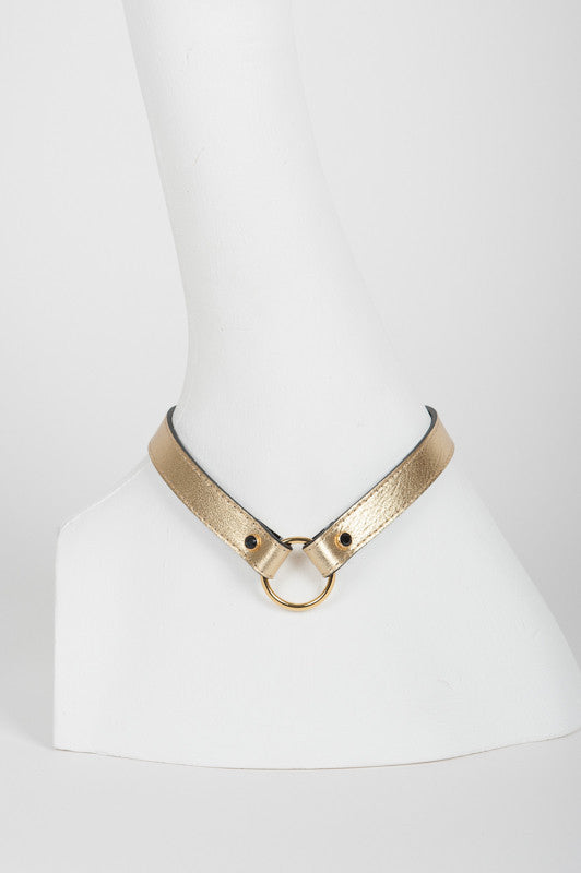 fr-ulein-kink-oro-collar-halsband-gold image 3