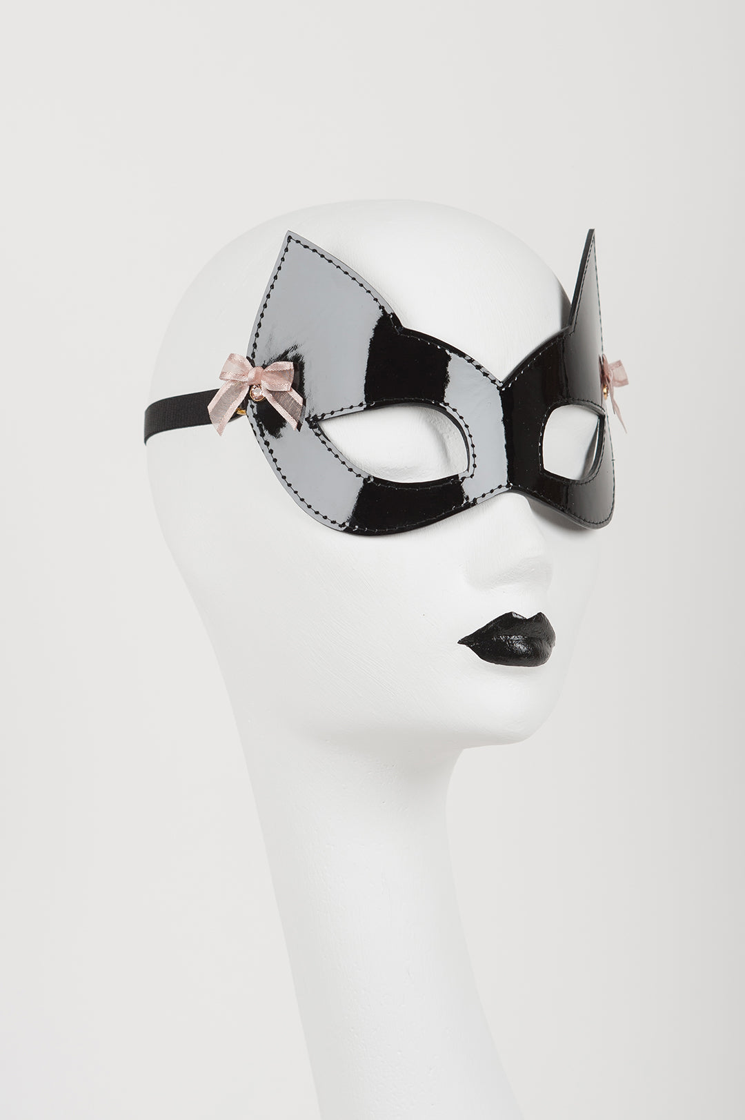 fr-ulein-kink-n-nette-katzenmaske-leder-schwarz-schleife image 1