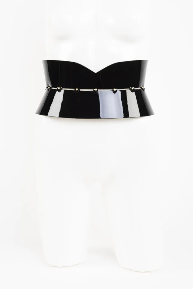 fraulein-kink-leone-waist-belt-tailleng-rtel-lackleder-gr-2 image 1