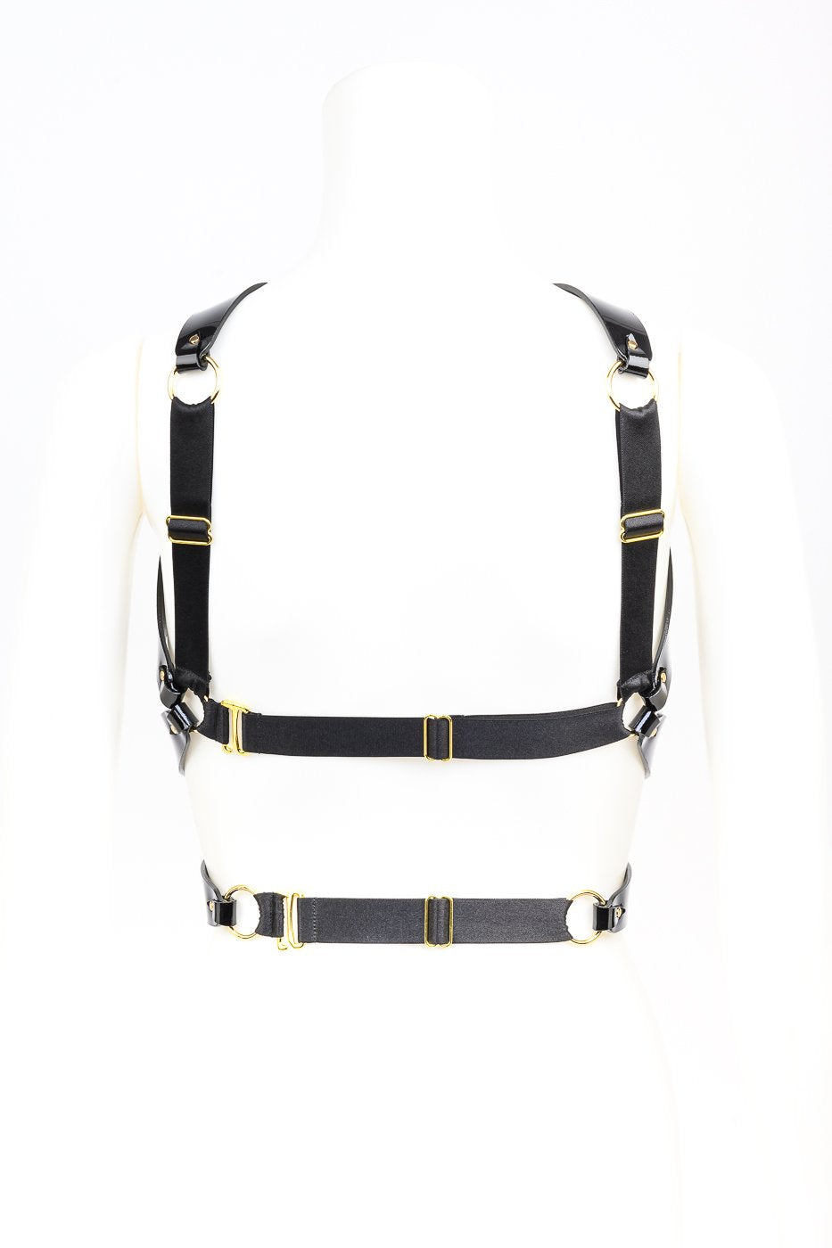 fru00e4ulein-kink-fk-wrap-harness-one-leder-schwarz image 4