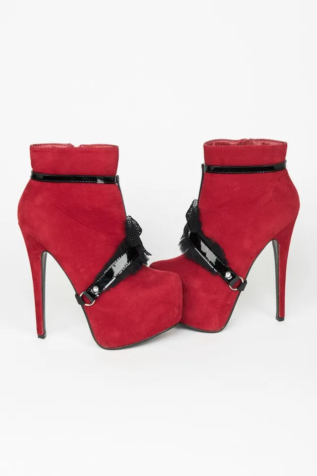 fr-ulein-kink-kiss-heel-cuffs-fu-fesseln-schwarz-rot image 1