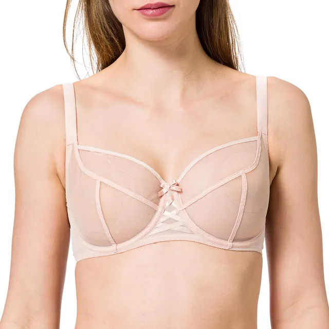aubade-nudessence-demi-bh-nude-75c-mit-schn-rung image 1