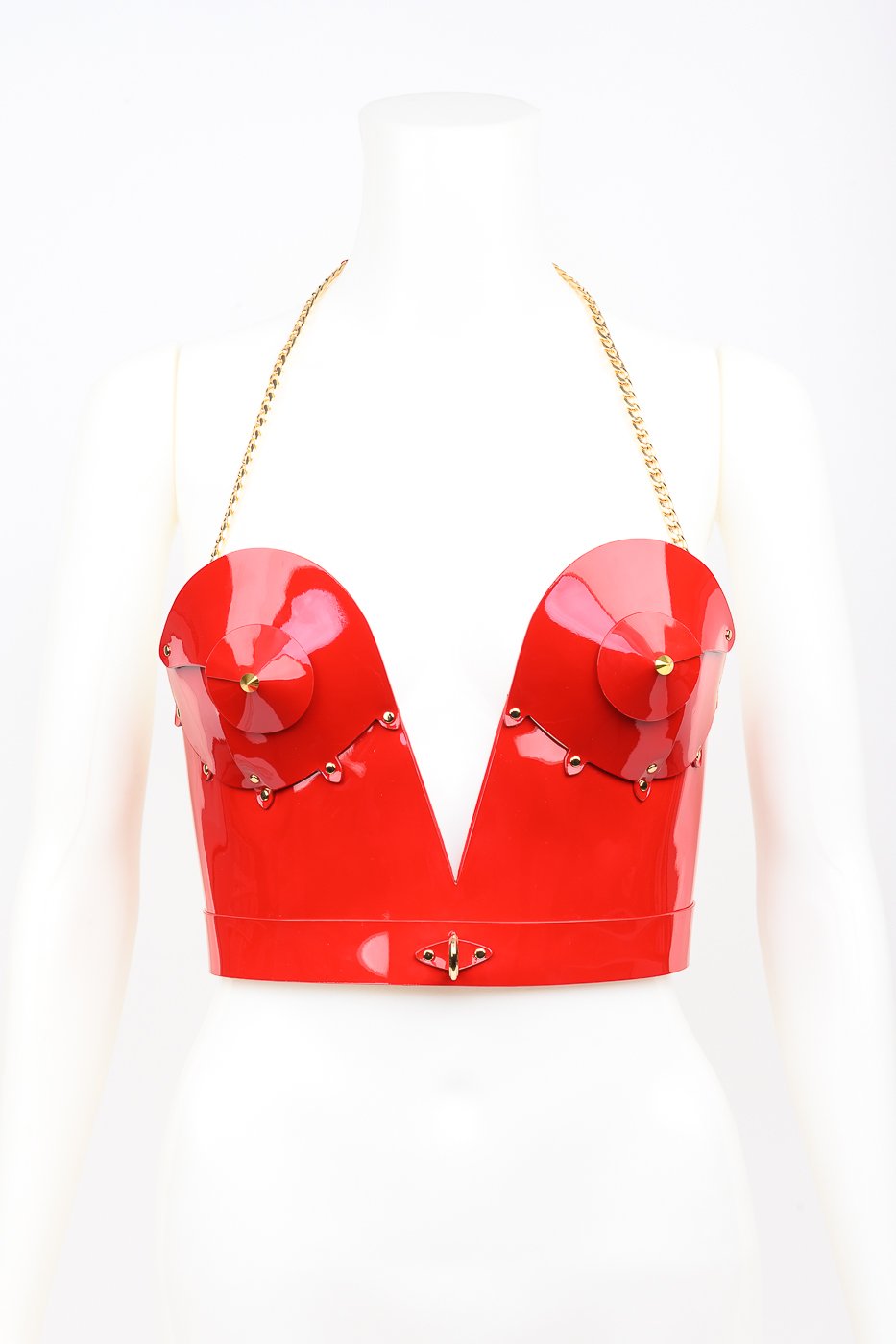 fraulein-kink-roja-korsett-rot-lack-leder-spiked-24k-gold image 7