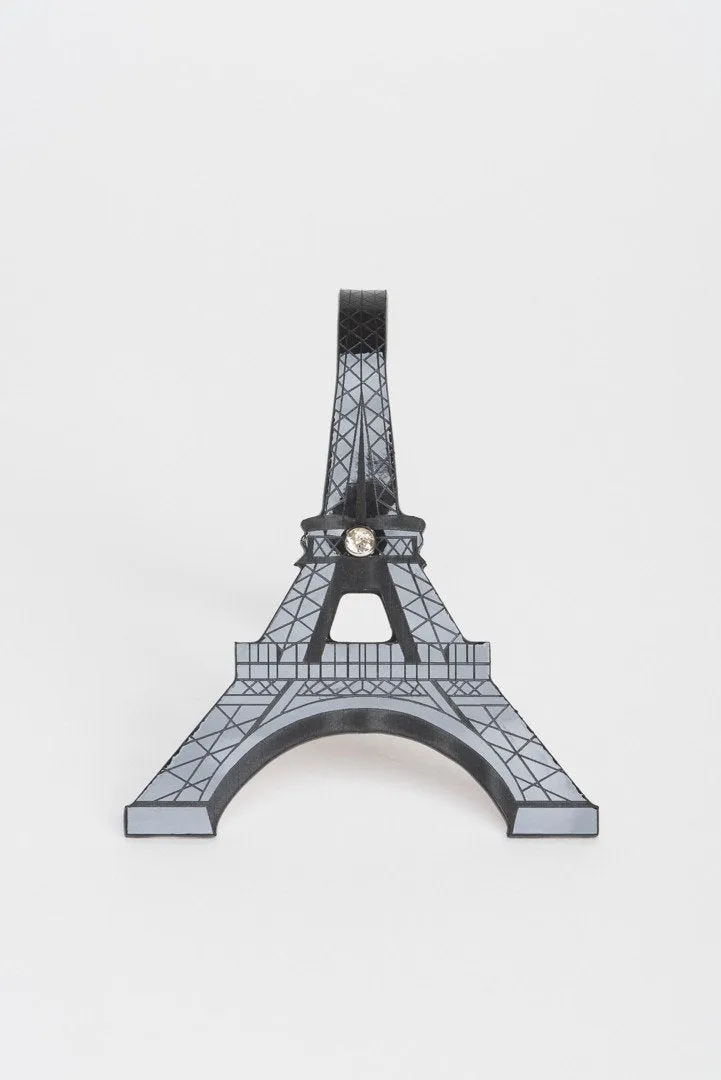 fraulein-kink-lingerie-eiffel-key-chain-anh-nger-schwarz image 1