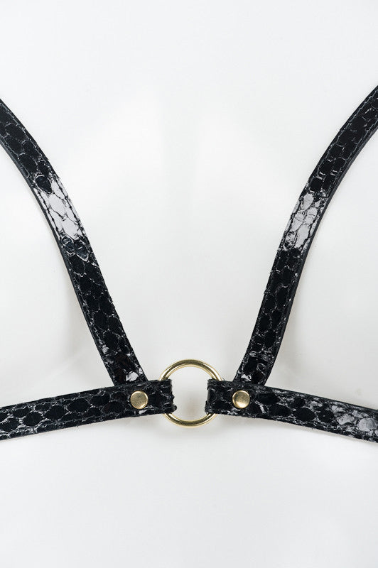 fr-ulein-kink-luxe-harness-schwarz-python-cage-bh image 3