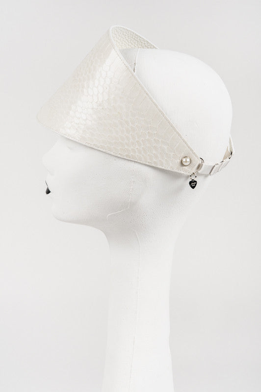fr-ulein-kink-ivory-visor-sonnenschild-python-elfenbein image 4