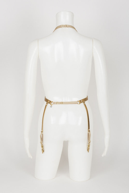 fr-ulein-kink-lavish-strapshalter-bronze-leder image 5
