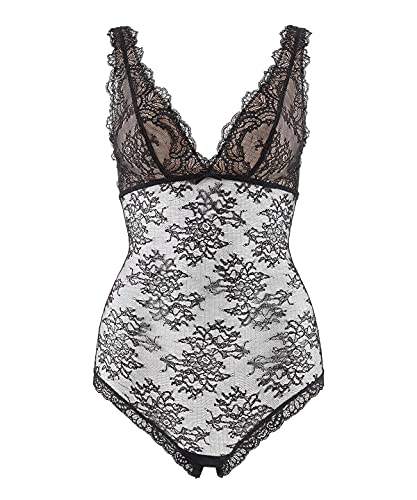 aubade-rencontre-anonyme-body-spitze-damen-schwarz image 5