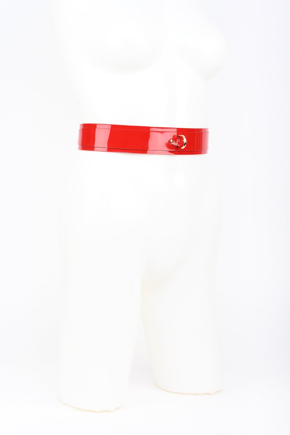 fr-ulein-kink-lingerie-roja-belt-g-rtel-rot-lack-gr-one image 3