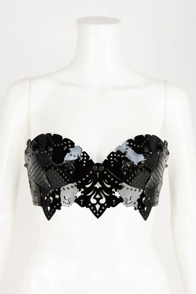 fru00e4ulein-kink-nero-bra-bh-lackleder-schwarz image 1