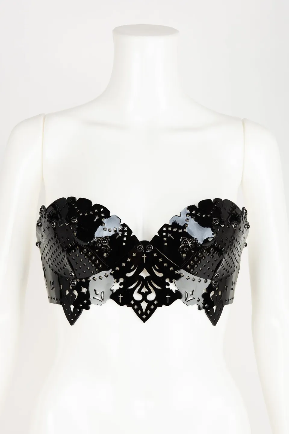 fru00e4ulein-kink-nero-bra-bh-lackleder-schwarz image 1