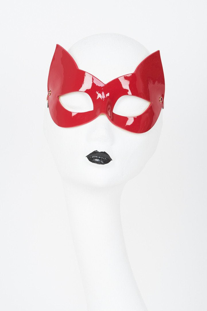 fr-ulein-kink-red-hot-maske-augenmaske-rot-lackleder image 1