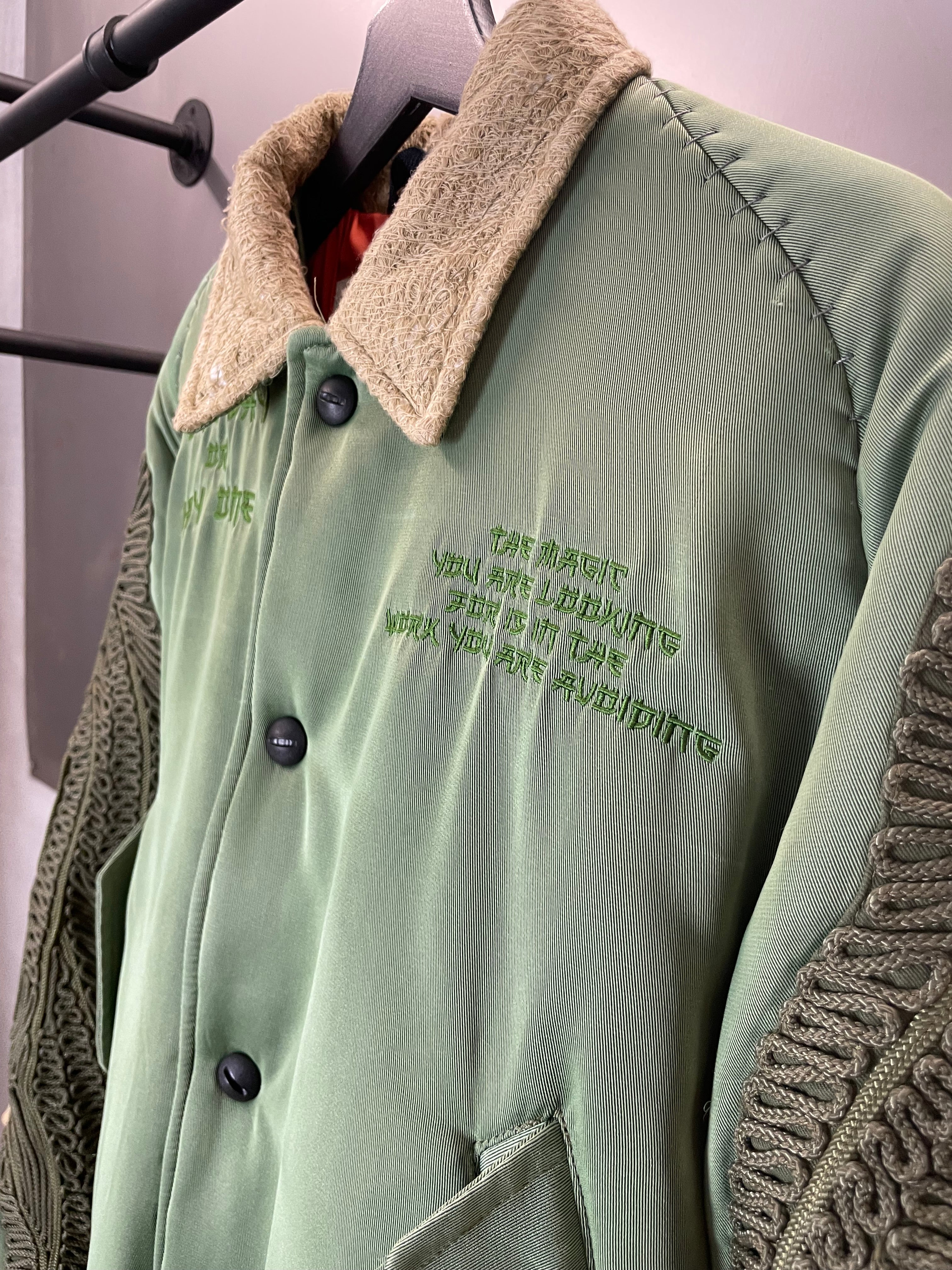 dennis-chuene-face-bomber-jacket-bomberjacke-olivgr-n image 4
