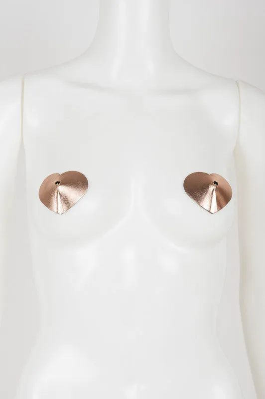 fru00e4ulein-kink-topaz-heart-pasties-nippelcover-rosegold image 1