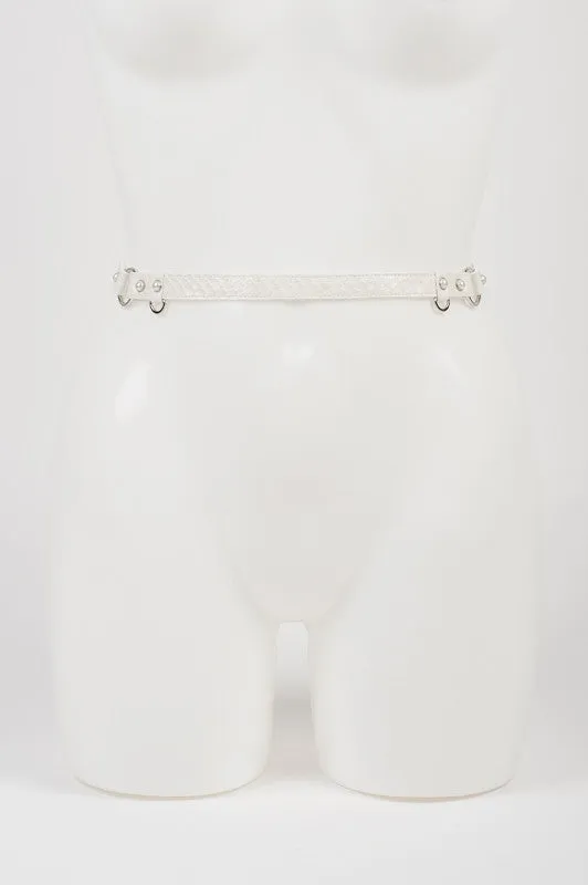 fr-ulein-kink-ivory-belt-tailleng-rtel-python-leder-creme image 1