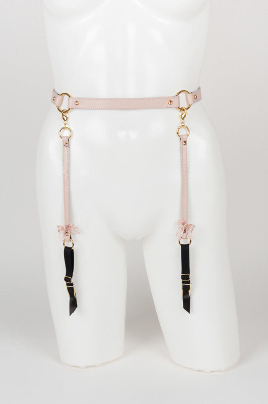 fr-ulein-kink-ch-rie-strapshalter-leder-mit-swarovski-nieten image 1