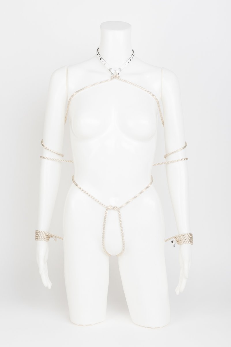fr-ulein-kink-lassos-bianco-lasso-set-wei-kristallseil image 1