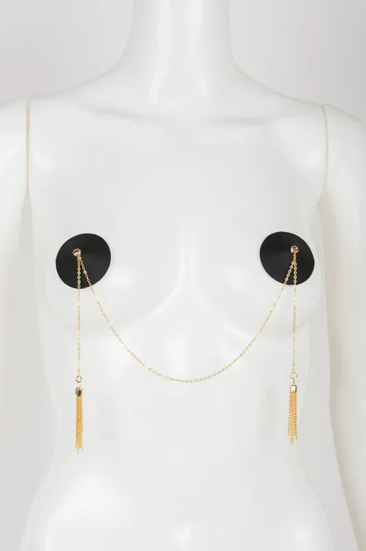 fraulein-kink-pasties-ch-rie-double-nippelcover-schwarz-gold image 1