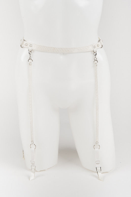 fr-ulein-kink-ivory-garter-belt-strumpfg-rtel-python image 1