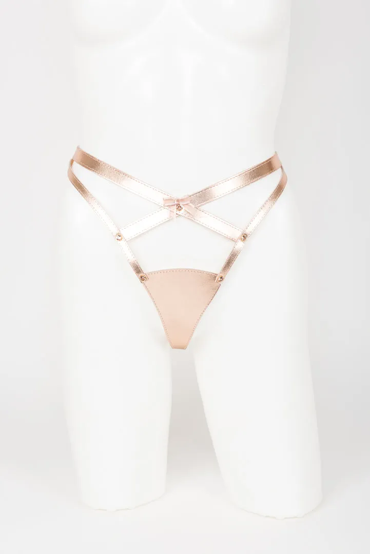 fraulein-kink-lingerie-lolita-string-tanga-rosegold-s-m image 1