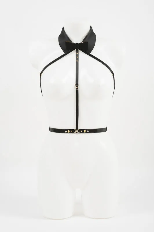 fr-ulein-kink-noir-tuxedo-harness-geschirr-schwarz image 1
