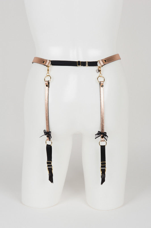 fr-ulein-kink-lingerie-topaz-strapsg-rtel-ros-gold-schwarz image 4