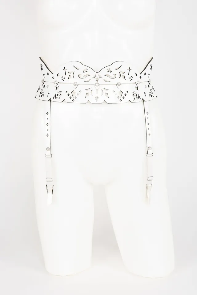 fr-ulein-kink-bianco-skinny-strapsg-rtel-wei-s-m image 1
