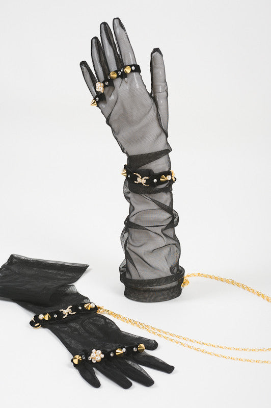 fraulein-kink-tulle-glove-handcuffs-handschuhe-schwarz-t-ll image 1
