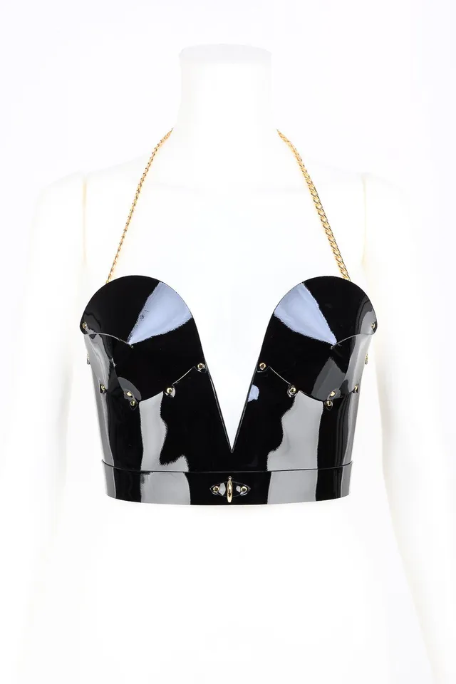 fr-ulein-kink-rica-corset-schwarz-lackleder-korsett image 1