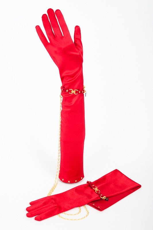 fr-ulein-kink-rouge-handschuhe-satin-rot-mit-handschellen image 1