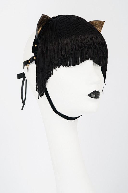 fraulein-kink-headwear-noir-kitten-mask-katzenmaske-schwarz image 1