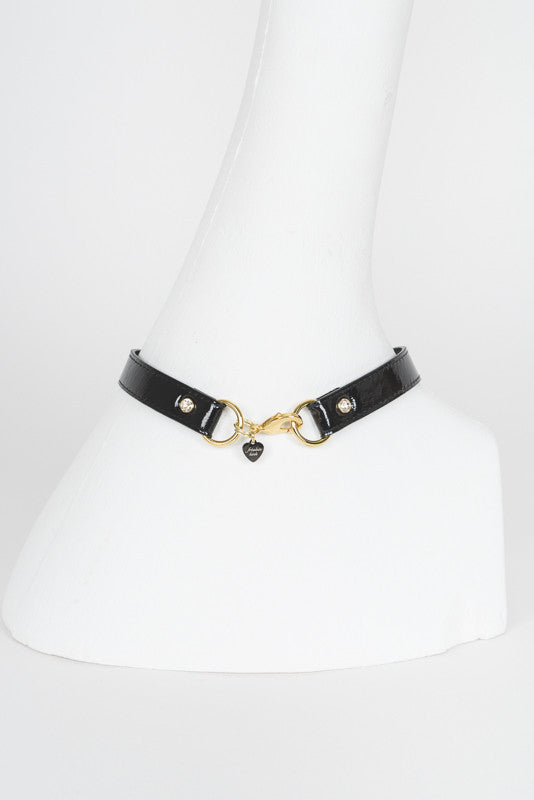 fr-ulein-kink-ritsy-collar-halsband-schwarz-swarovski image 4