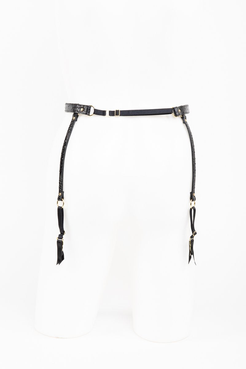fr-ulein-kink-crocco-strapsg-rtel-schwarz-leder image 5