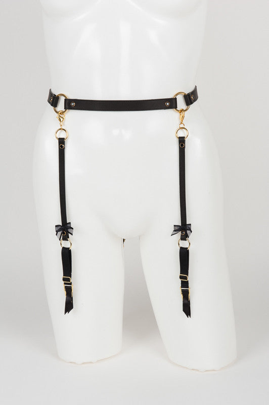 fr-ulein-kink-onyx-strapsg-rtel-leder-schwarz-swarovski image 1