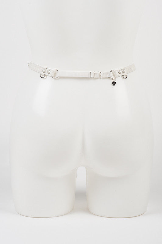 fr-ulein-kink-ivory-belt-tailleng-rtel-python-leder-creme image 3