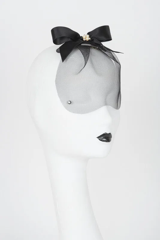 fr-ulein-kink-ritsy-veil-fascinator-schwarz-t-ll-schleier image 1