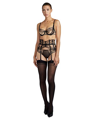 aubade-fleur-de-tattoo-tailleng-rtel-mieder-spitze-schwarz image 5