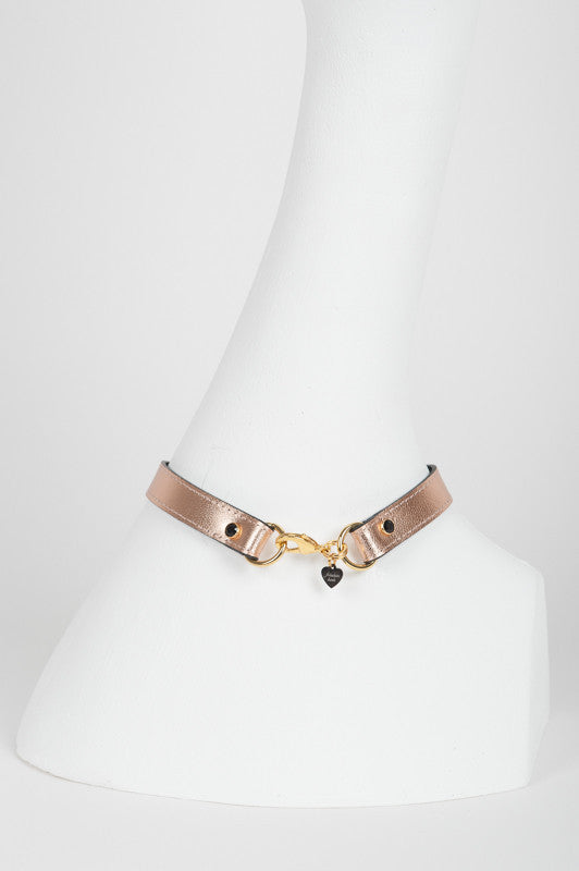 fr-ulein-kink-topaz-collar-halsband-ros-gold-standard image 4