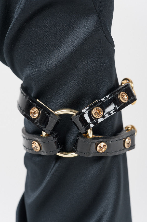 fr-ulein-kink-jet-handschuhe-satin-schwarz-mit-handfesseln image 2