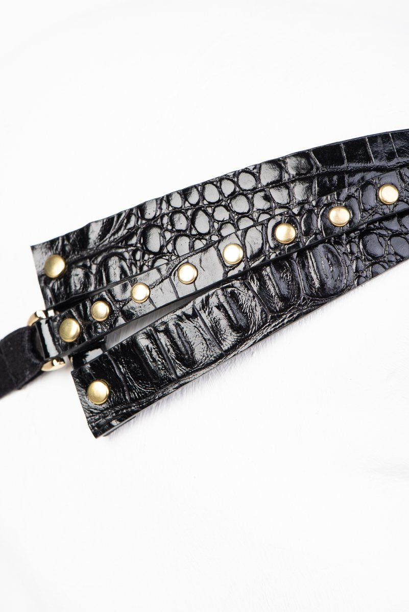 fr-ulein-kink-crocco-turban-kopfbedeckung-kroko-schwarz image 5